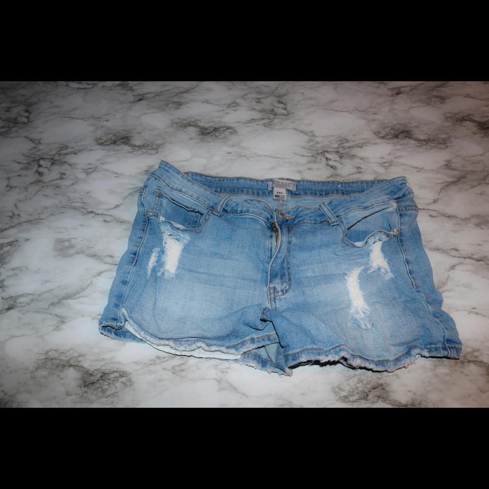 Jean shorts